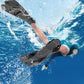 Pair of Snorkel Fins Snorkeling Diving Swimming Fins Barefoot Flippers
