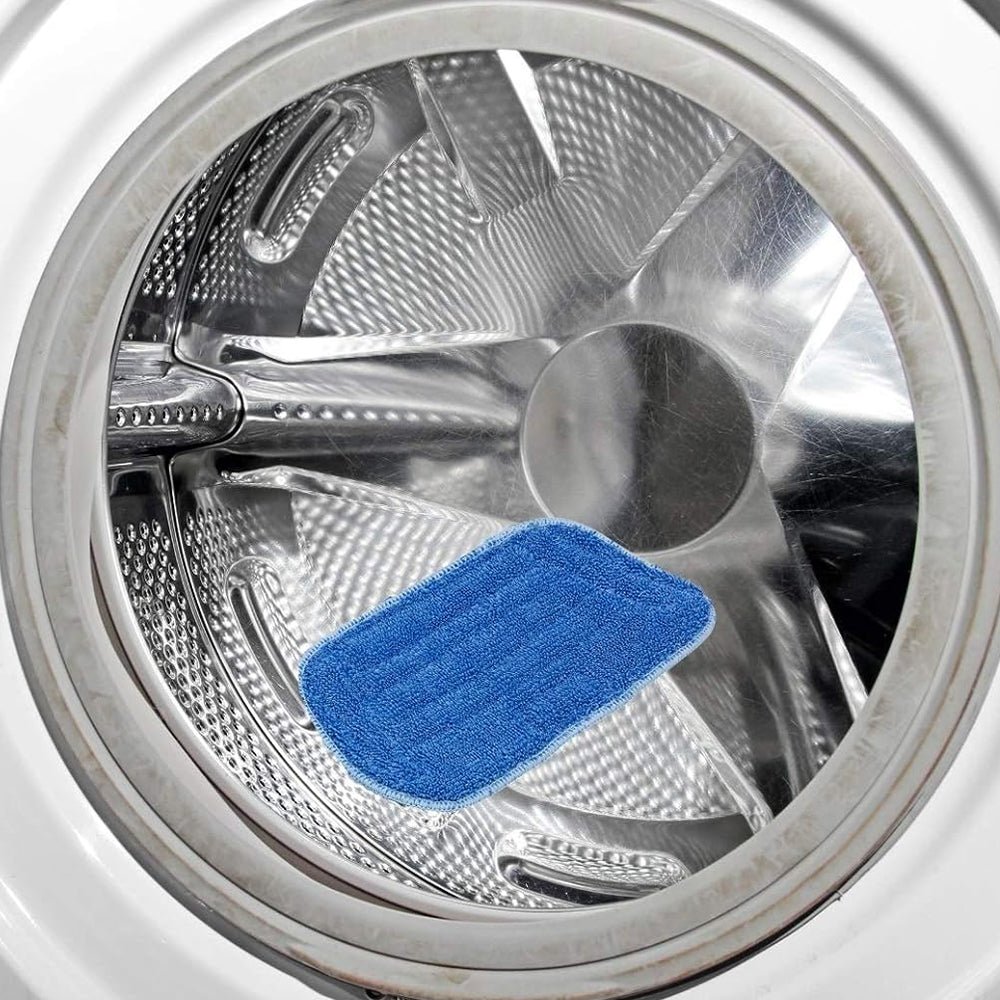 2X 3 Washable Steam Mop Pads Compatible with Euroflex Monster Floor Steamer