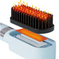 2Pcs USB Rechargeable Cordless Negative Ion Hair Straightener Comb