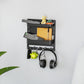 Bedside Shelf Accessories Organizer Wall Mount Self Stick On Cool Stuff for Bedroom Storage and Organization