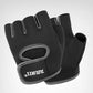 Gym Gloves Half Finger Sports Training Fitness Exercise Cycling Weight Lifting Gloves for Men Women-Black
