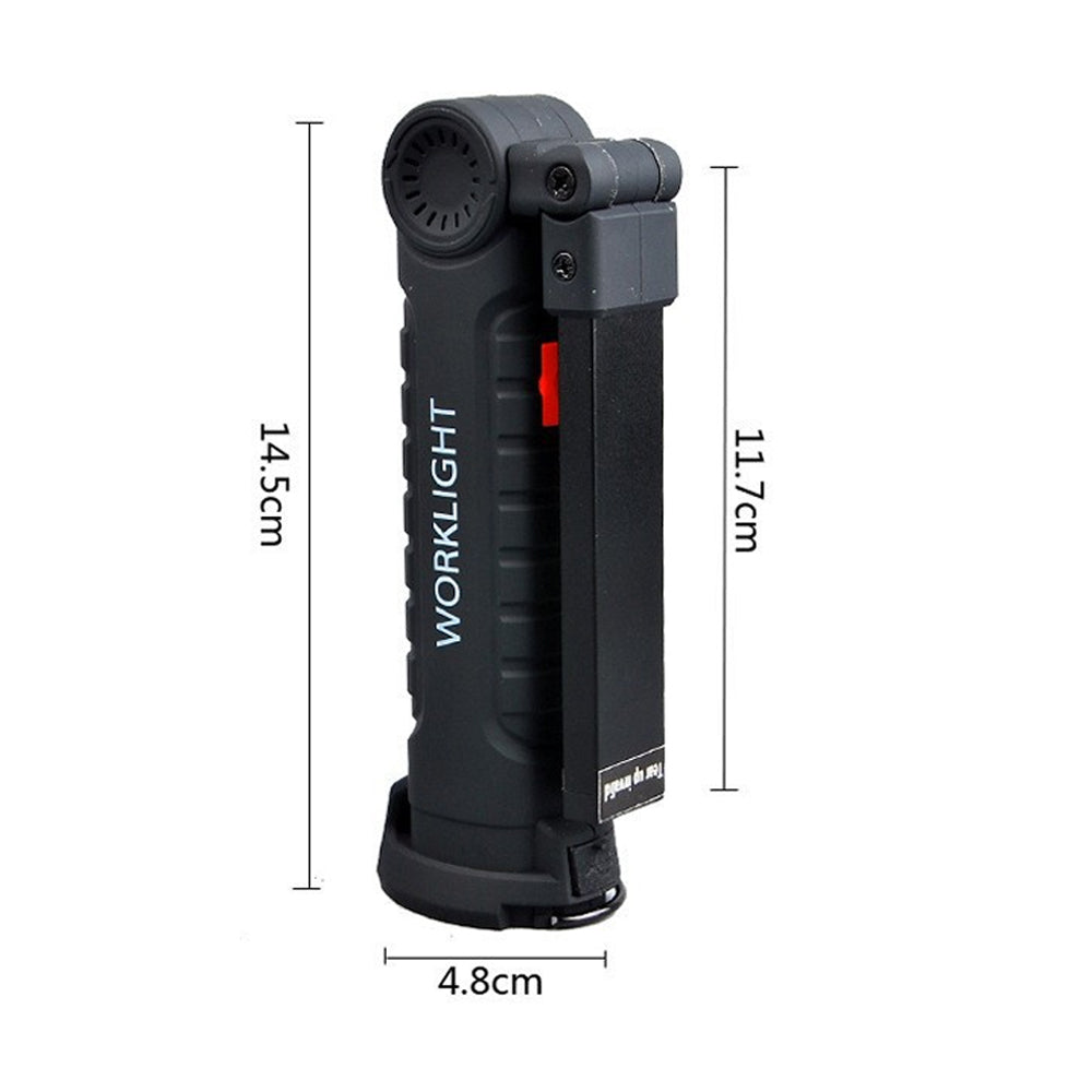 LED Rechargeable Work Light with Adhesive Base and 360 Degree Rotation