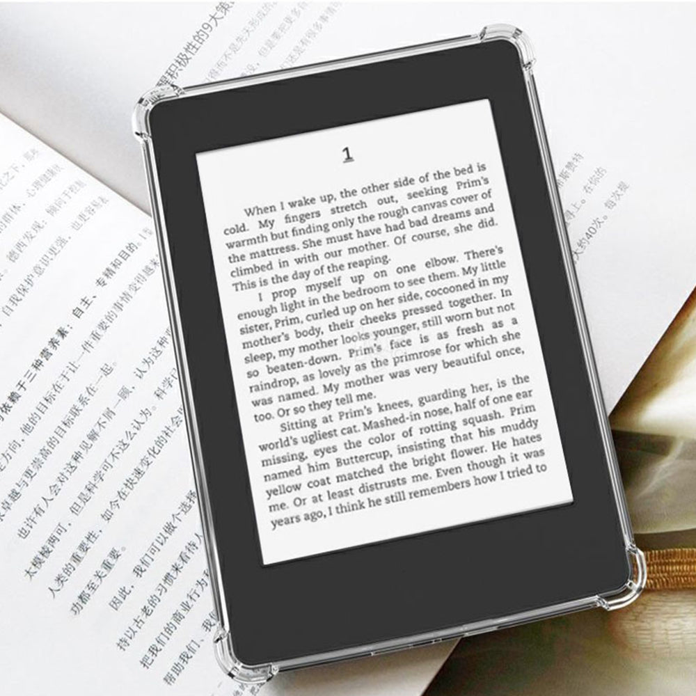2Pcs Shockproof Crystal Clear Case Cover for Kindle Paperwhite 5M2L3EK/M2L4EK 11th 2021 or 2022 6 inch C2V2L3