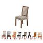 Stripe Lattice Double Elastic Stool Mask Chair Cover