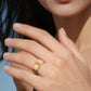 Smart Health Ring Tracking Heart Rate Blood Oxygen Sleep with Charging Case Waterproof