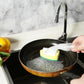 5Pcs Kitchen Soap Dispenser Sponge Brush with Handle Set-1 Handle+5 Sponge