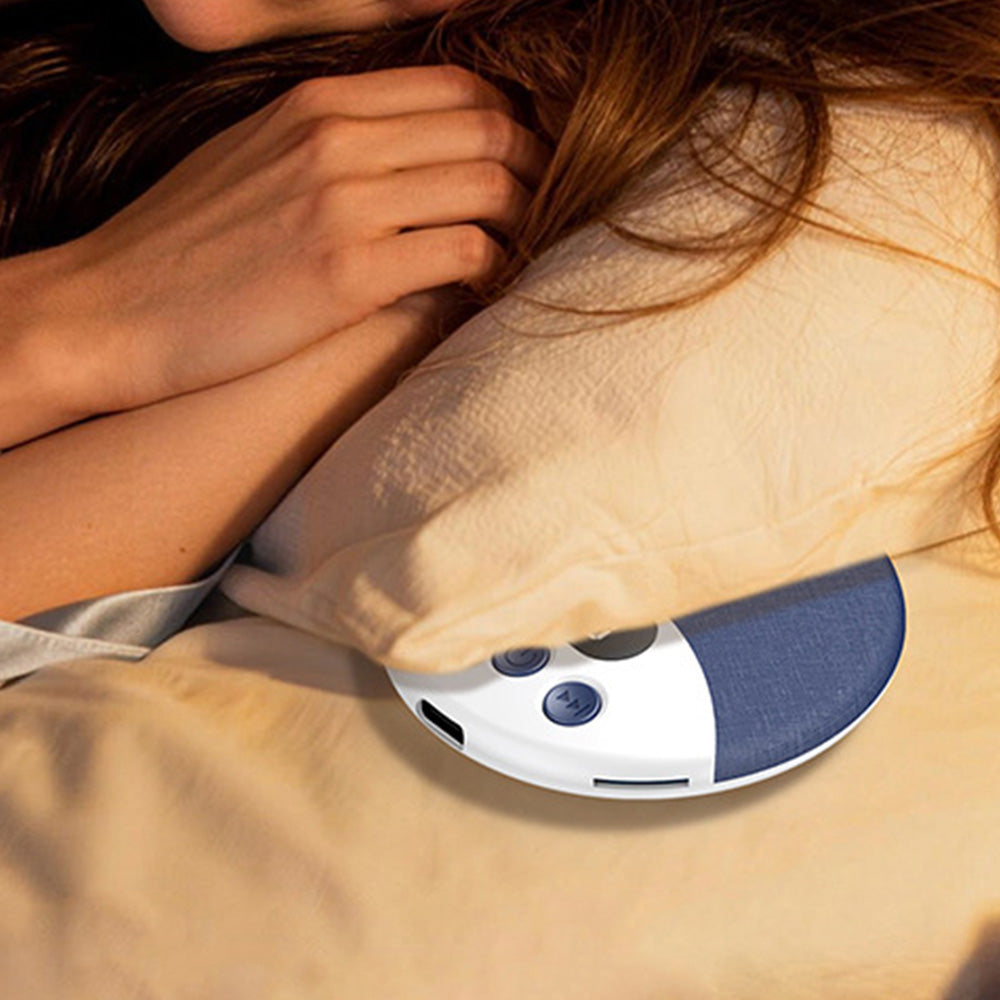 Under Pillow Speaker for Sleeping Portable Wireless Bone Conduction Pillow Speaker