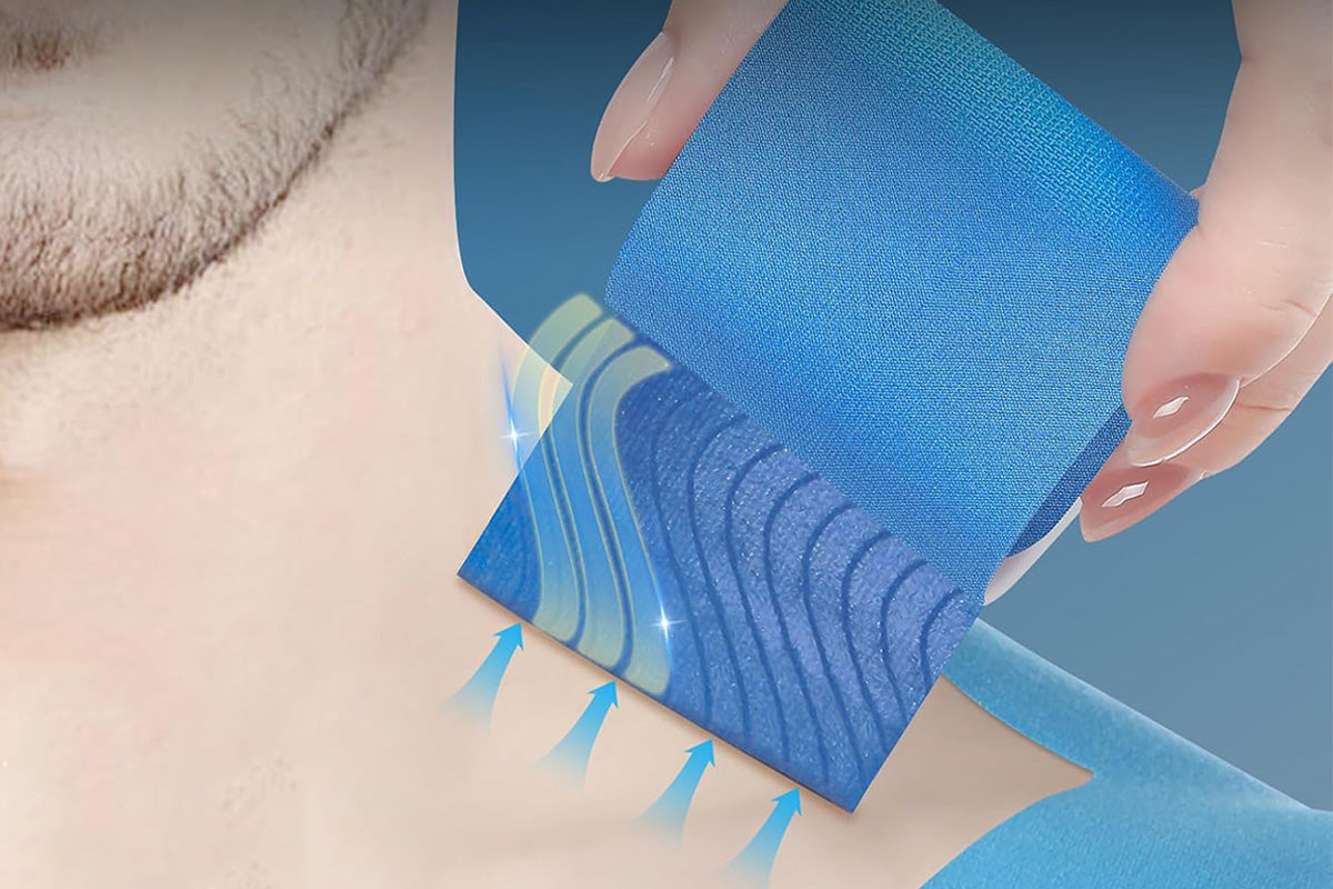 20PCS Kinesiology Tape For Shoulder Precut Enhance Elastic Sports Tape For Shoulder Support -Cuticolor