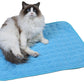 Pet Summer Cooling Mat Cooling Fabric Pet Bed Pad