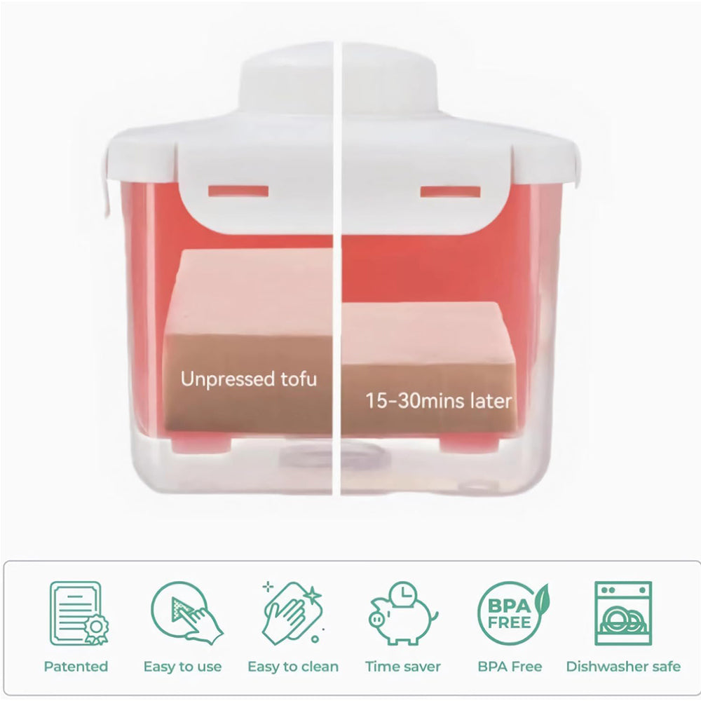 Marinating Dish Tofu Press Drainer