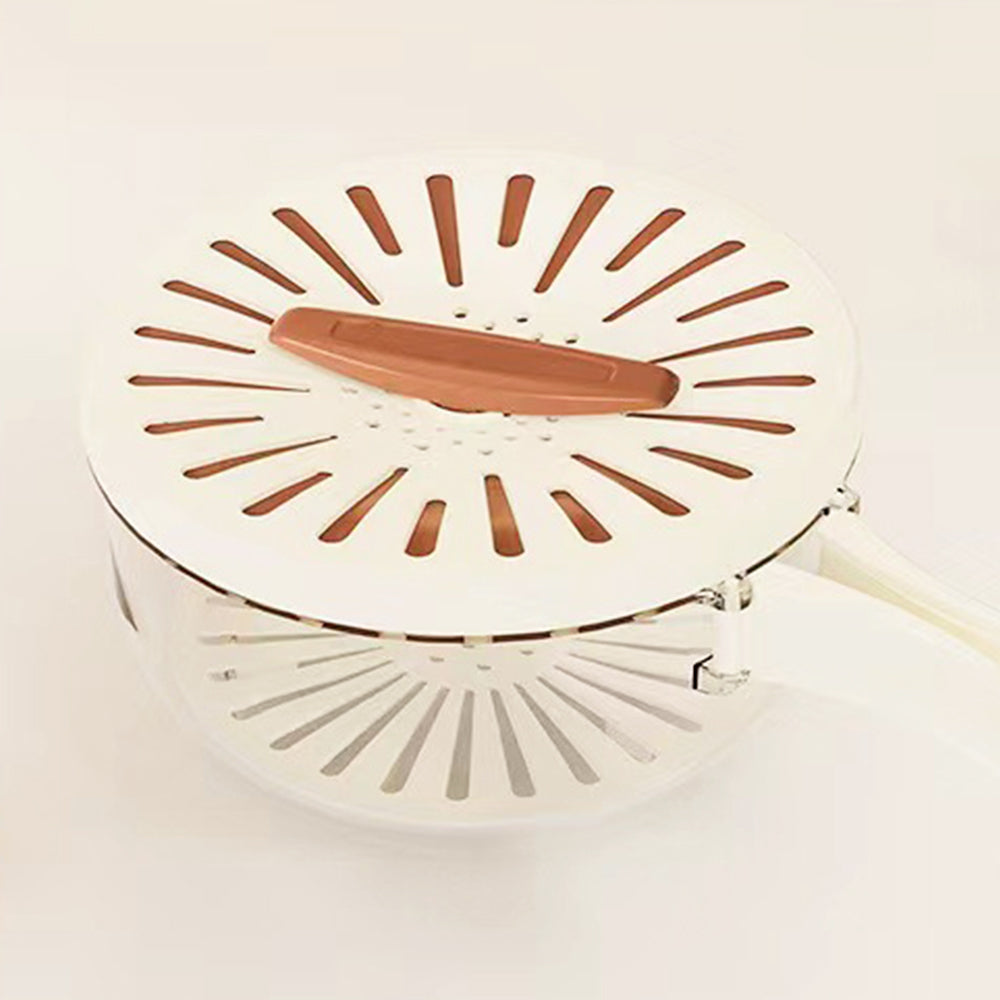 Plastic Fruit Vegetable Washing Drain Basket with Lid