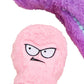 Interactive Plush Squeaky Dog Toy with Crinkle Tentacles for Medium & Large Dogs