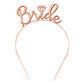 3pcs Bride to Be Sash Headband Tiara Veil Tattoo Bachelorette Bridal Shower Decoration Accessories