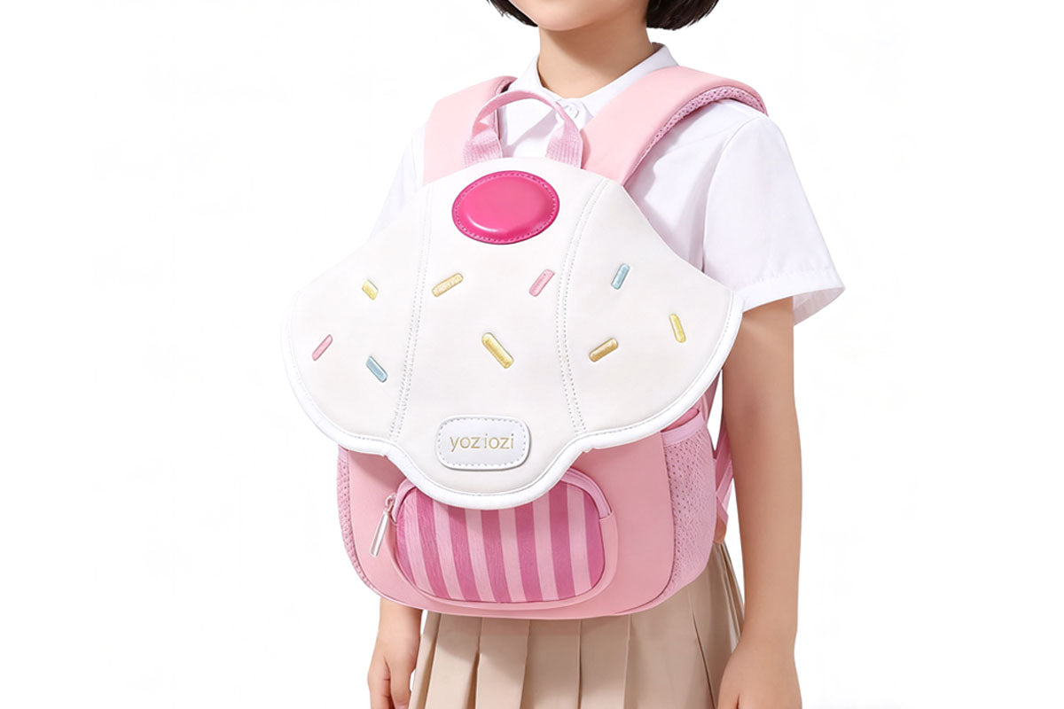 Kids Cute Mushroom Backpack for Girls Boys