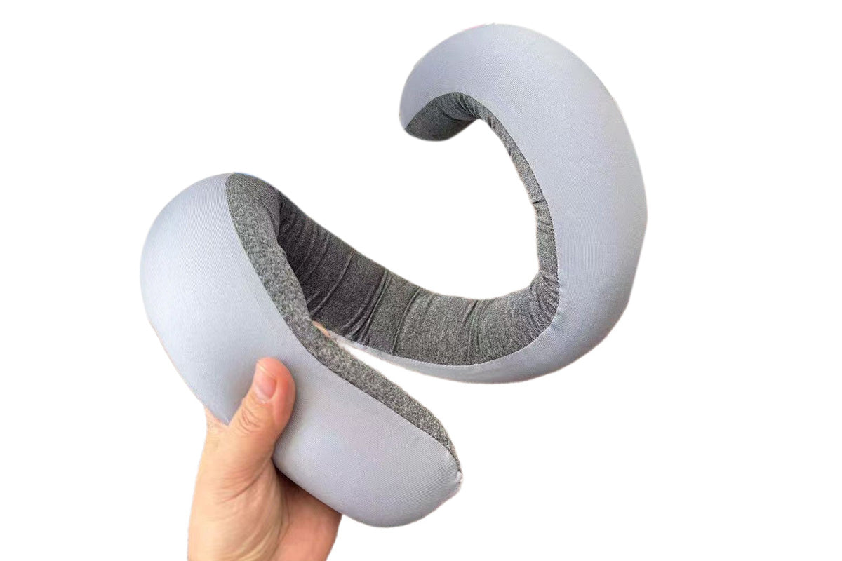 360 Degrees Twistable Memory Foam Neck Support Pillow Adjustable Travel Pillow