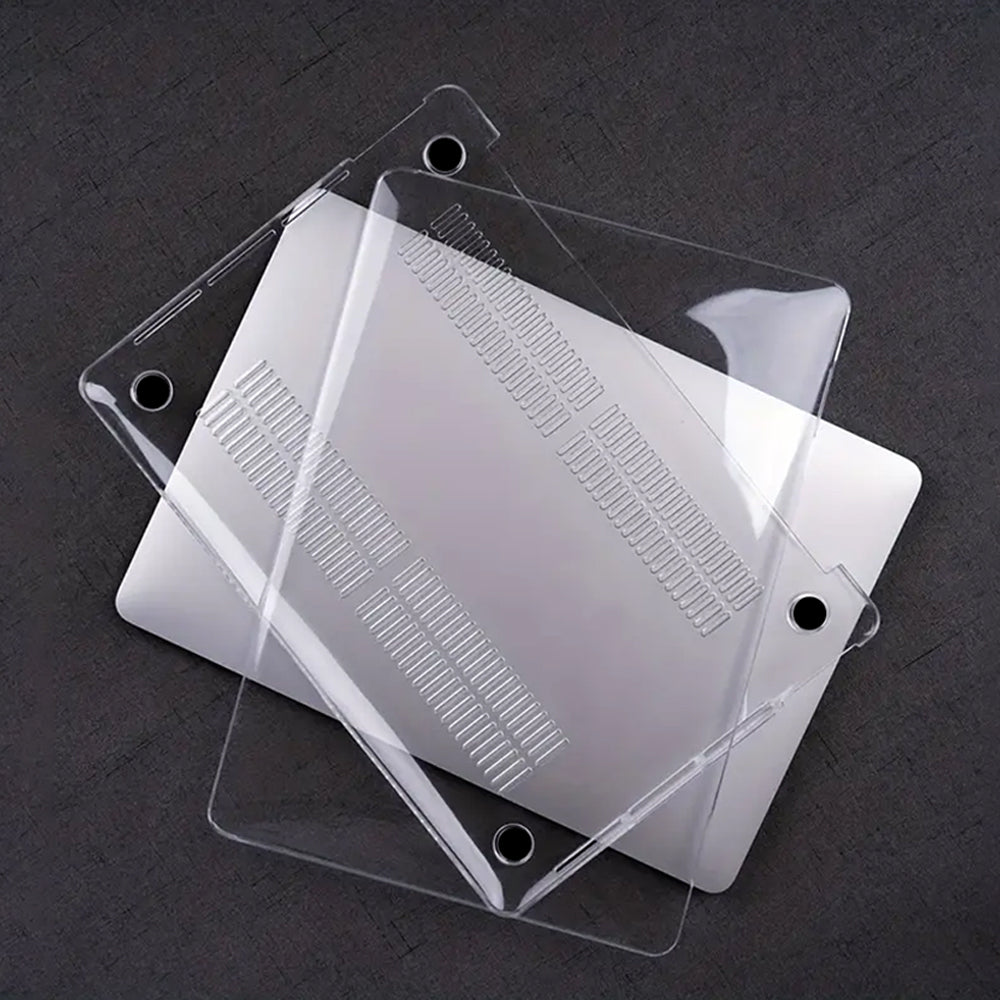 Clear Plastic Laptop Shell with Silicone Keyboard Cover for Apple Macbook Pro 14 A2442 A2779 A2992 A2918