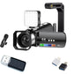 4K Video Camera Camcorder 64MP Vlogging Camera With 28X Digital Zoom for YouTube