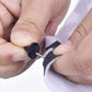 150 PCS Butterfly Clutch Tie Tacks Pin Back Replacement with Storage Box for DIY Brooch Badge