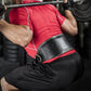 PU Leather Gym Waist Support Belt for Fitness Training and Back Support