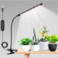 2Pcs 1 Head Indoor Clip LED Grow Light Growing Veg Flower 5W Plant Lamp