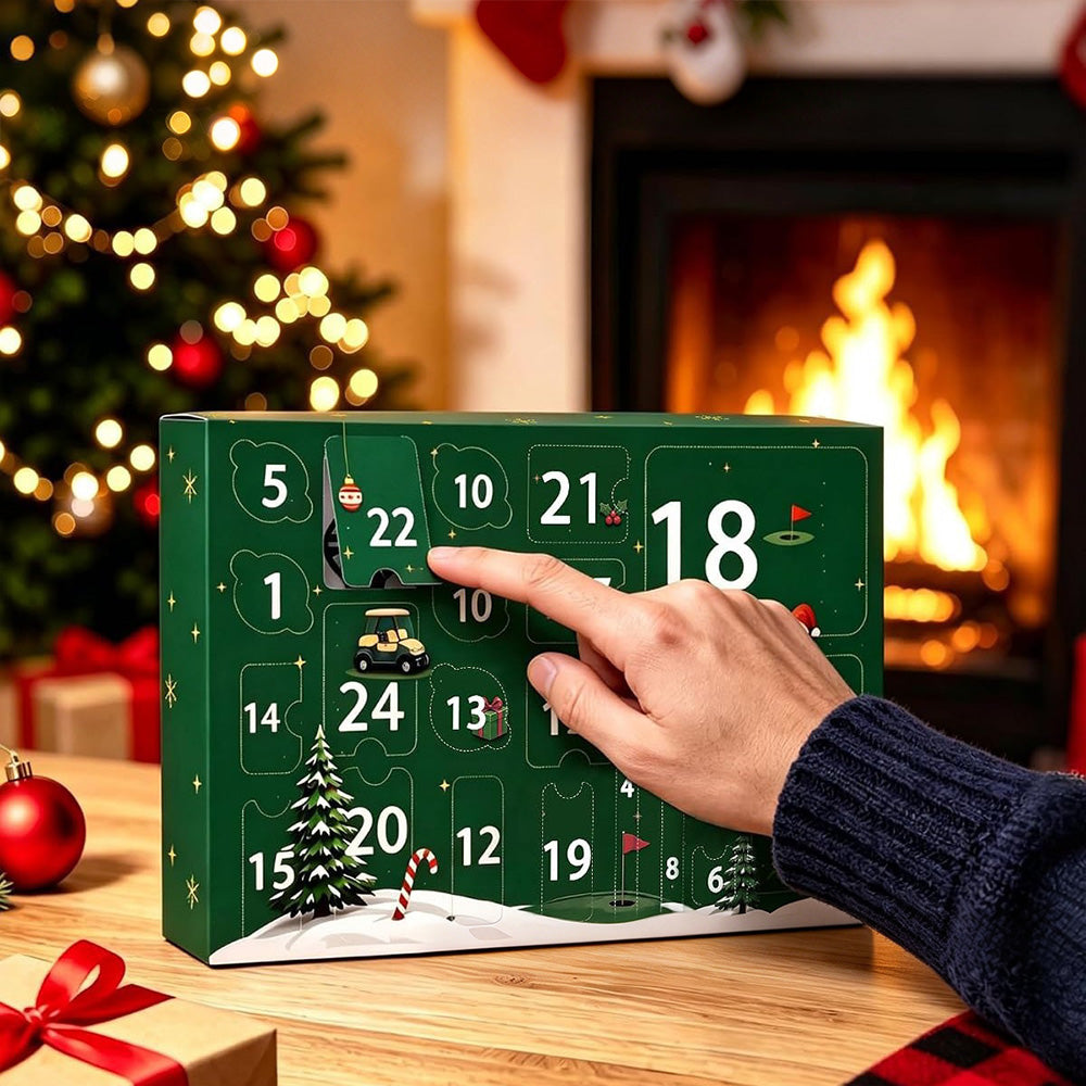 24 Day Golf Advent Calendar with Accessories Christmas Gift for Men