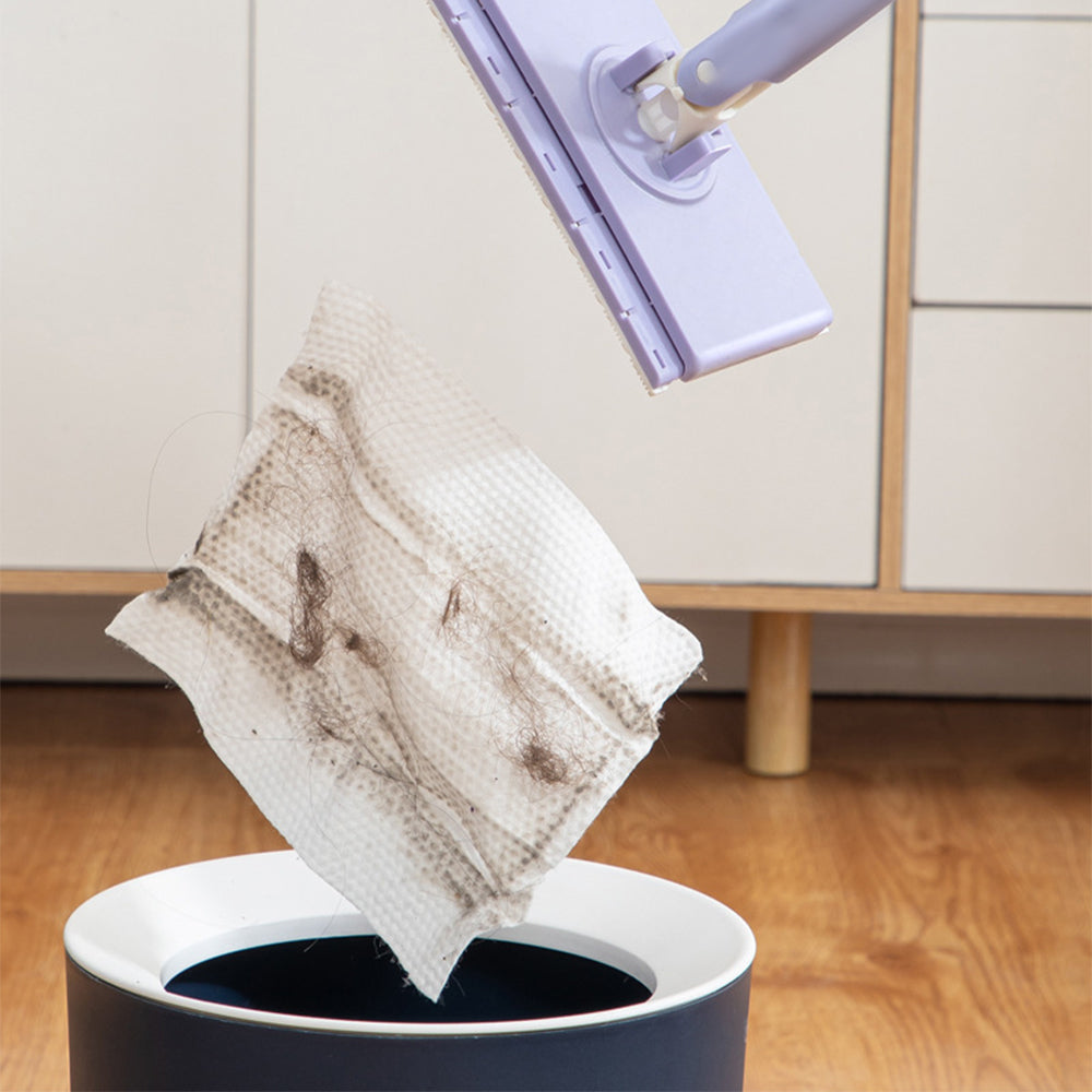 Hands-Free Reusable Face Towel Wet Wipes Mop
