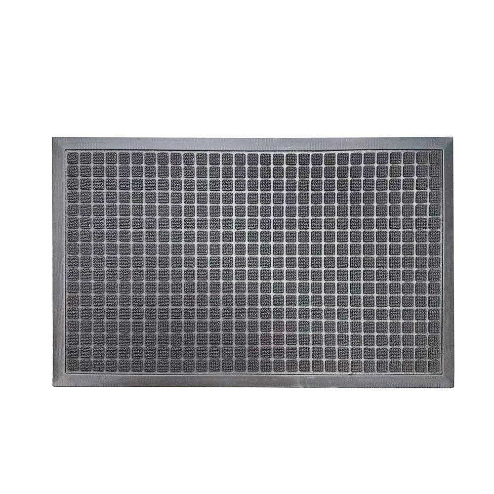 45x75cm PVC Entrance Floor Mat with Slip Resistant Rubber Backing