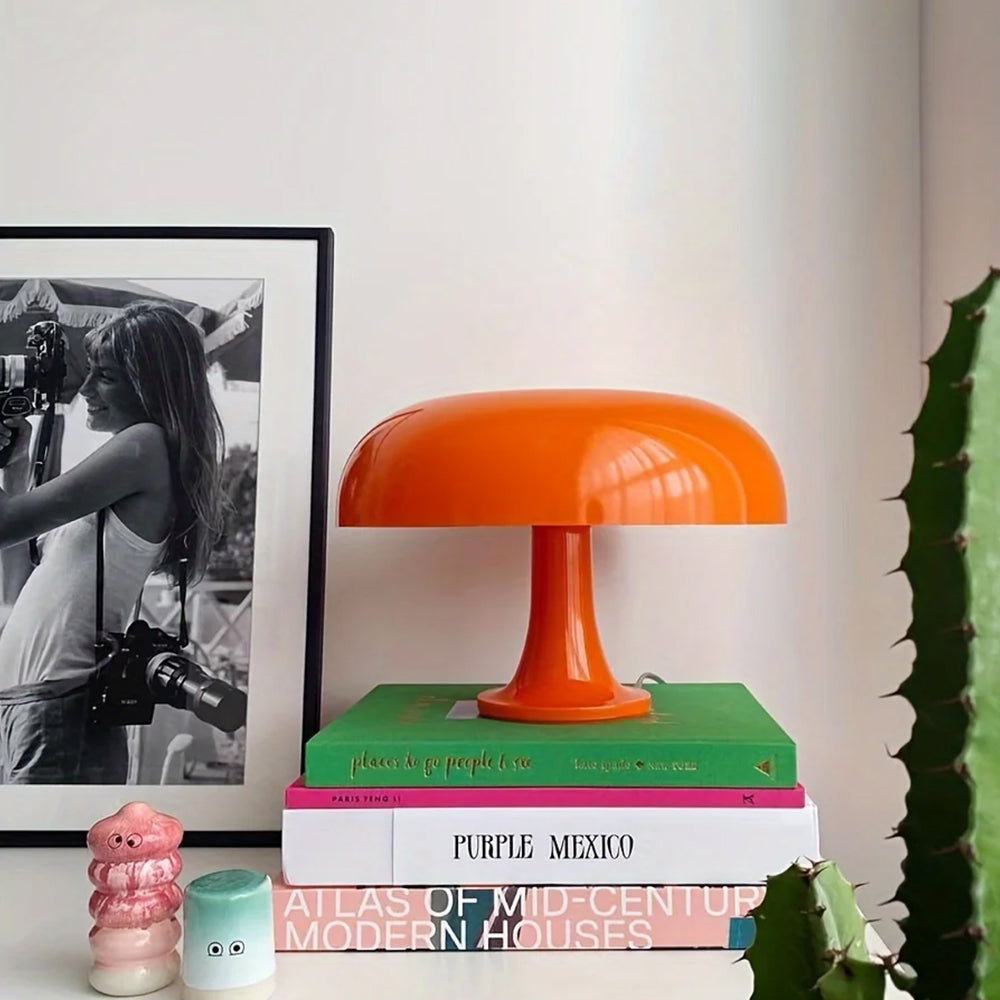 LED Dimmable Mushroom Table Lamp