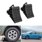 2 PCS Rubber Wheel Chocks Anti Slip Parking Wheel Chocks for Cars SUV Trucks