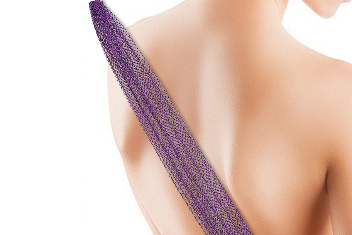 2PCS African Net Sponge Body Scrubber for Exfoliating and Bathing