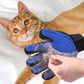 2X1 Pair Pet Grooming Gloves for Cats and Dogs Hair Removal and Massage