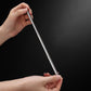 2 Pack Collapsible Stainless Steel Travel Straws with Keychain Cases
