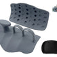 Anti-Slip Workout Grips Ergonomic Silicone Hand Guard Grips for Palm Protection-Black