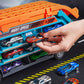 Carrier Truck Transport Car Toys Foldable 3 Layer Car Race Track Toys With 6 Toy Cars