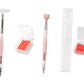 2pcs Glue-out Rhinestone Painting Pen Rhinestone Drill Pen with Visual Window and 6pcs Glue Sticks