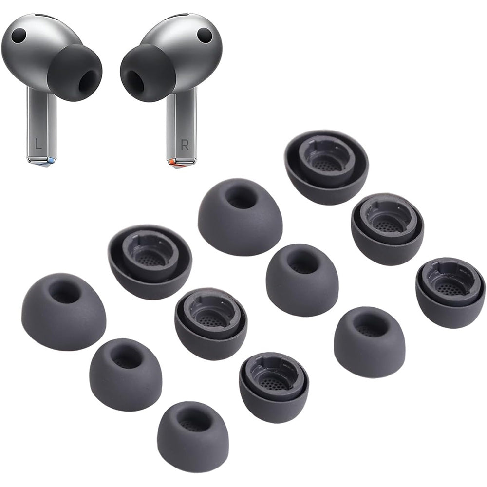 12Pcs Silicone Ear Tips for Samsung Galaxy Buds3 Pro Replacement Earbud Covers