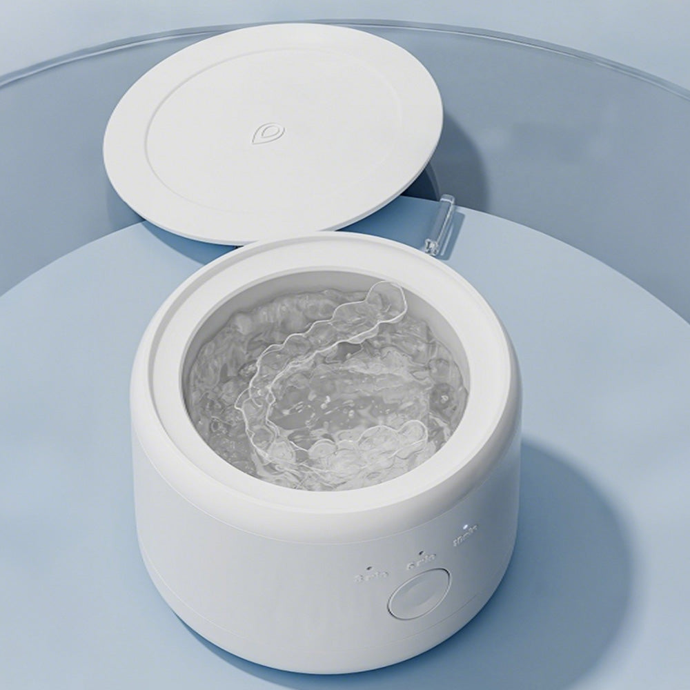 Ultrasonic Retainer Cleaner Machine Cleaning Pod Rechargeable
