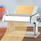 Stainless Steel Pasta Maker Machine with 6 Adjustable Thickness Settings For Spaghetti Fettuccine