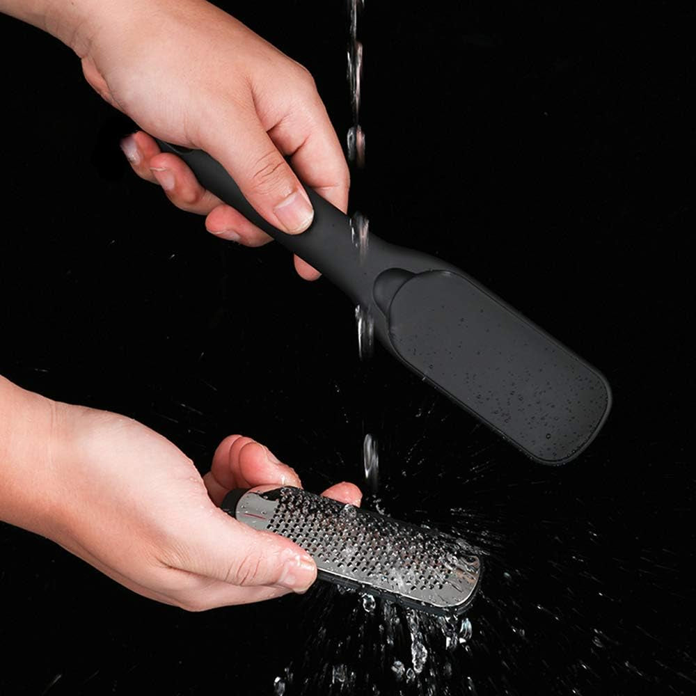 2Pcs 2-Side Security Metal Foot File Pedicure Callus Remover Tool