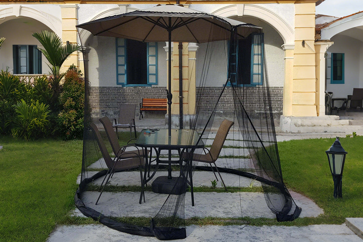 Patio Umbrella Mosquito Net Universal Canopy Umbrella Mosquito Netting