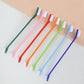 10 Pcs Pet Toothbrush Dual-End Long Handle for Dogs Cats