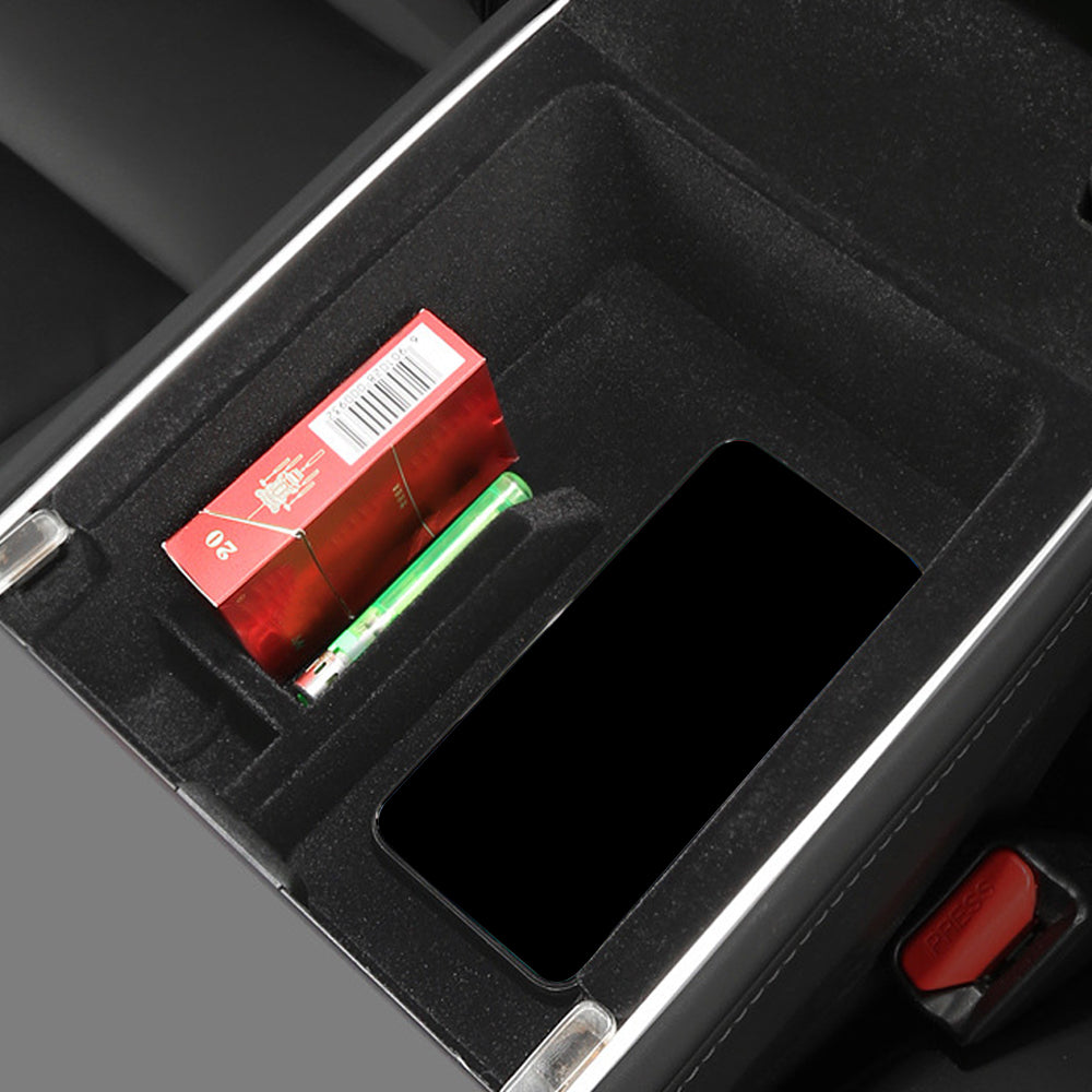 Centre Console Organizer Tray Armrest Storage Box for Tesla Model 3/Y