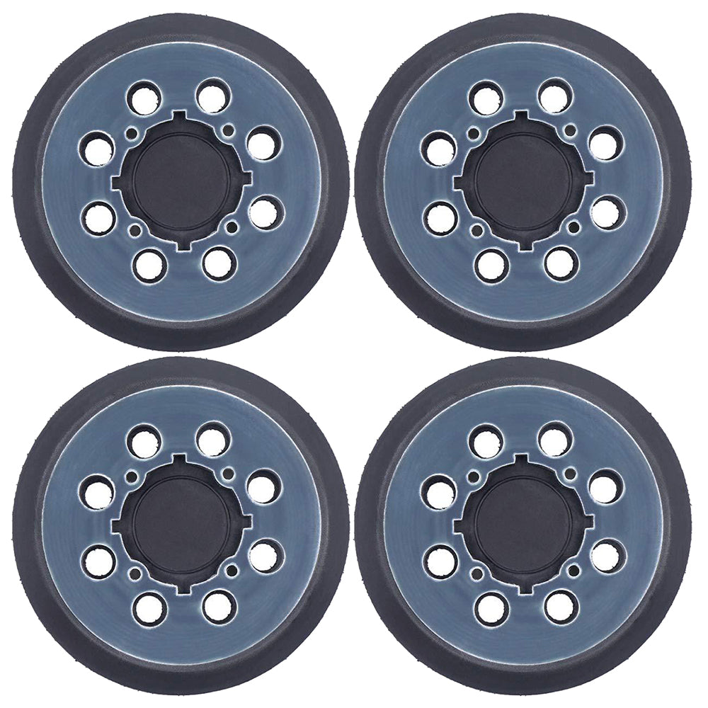 4-Pack 5 inch 8 Hole Hook and Loop Replacement Sanding Pad