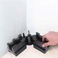 2-in-1 Mitre Measuring Cutting Tool Carpentry Work Miter Saw Protractor Tool