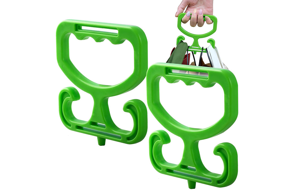 2PCS Grocery Bag Carrier Handles Plastic Bag Holder For Shopping Buckets