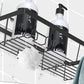 2Pcs Bathroom Shower Organizer Rack Storage Shelf Basket
