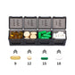 7-Day Pill Box Organizer 4 Times a Day Weekly Medication Dispenser