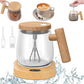 2Pcs 400ML Electric Self-Stirring Coffee Mug with Constant Temperature Coaster
