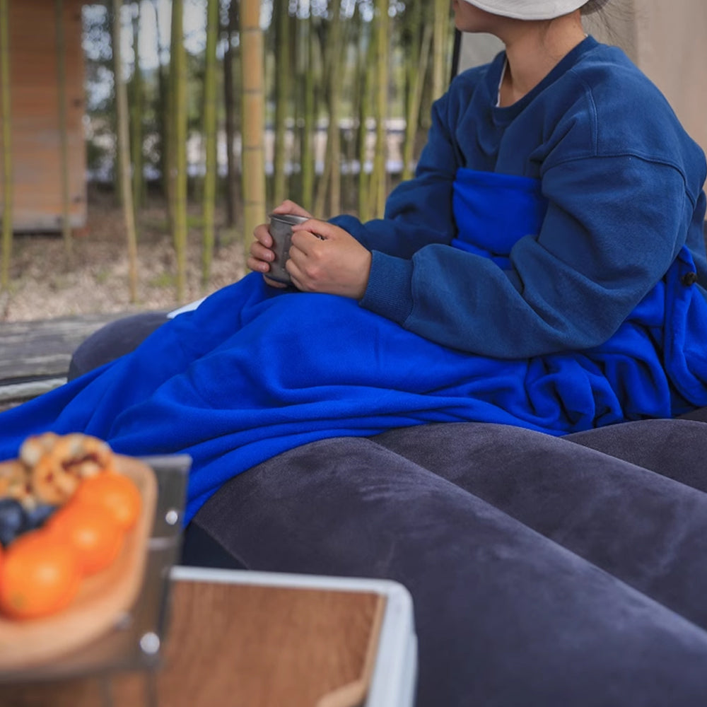 Fleece Sleeping Bag Liner Portable Travel Sleeping Sack Sheet