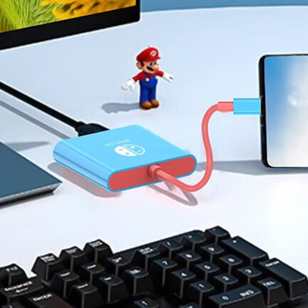 3in1 Dock for Nintendo Switch  4K HDMI Docking Station USB 3.0 100W Travel Adapter
